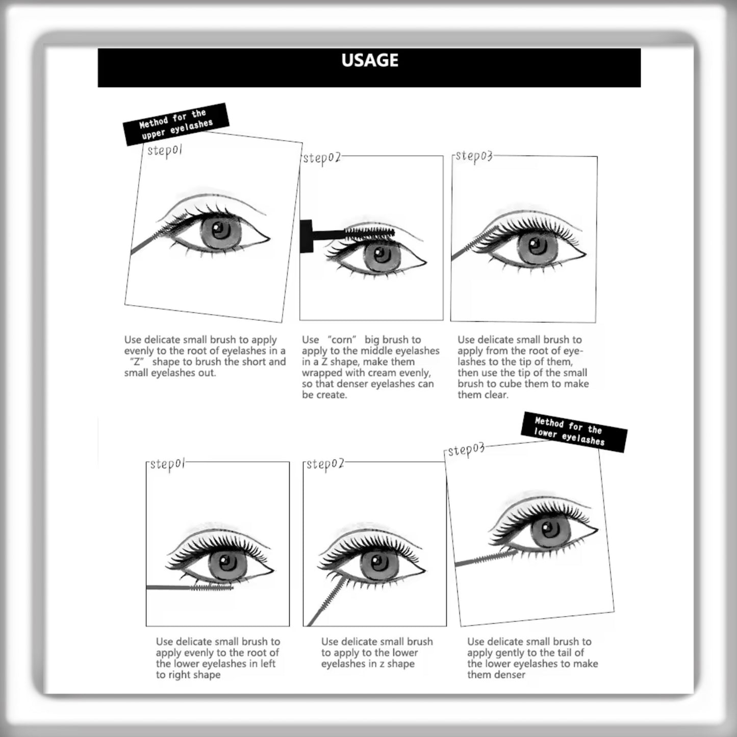 SECURE 3D DUO MASCARA