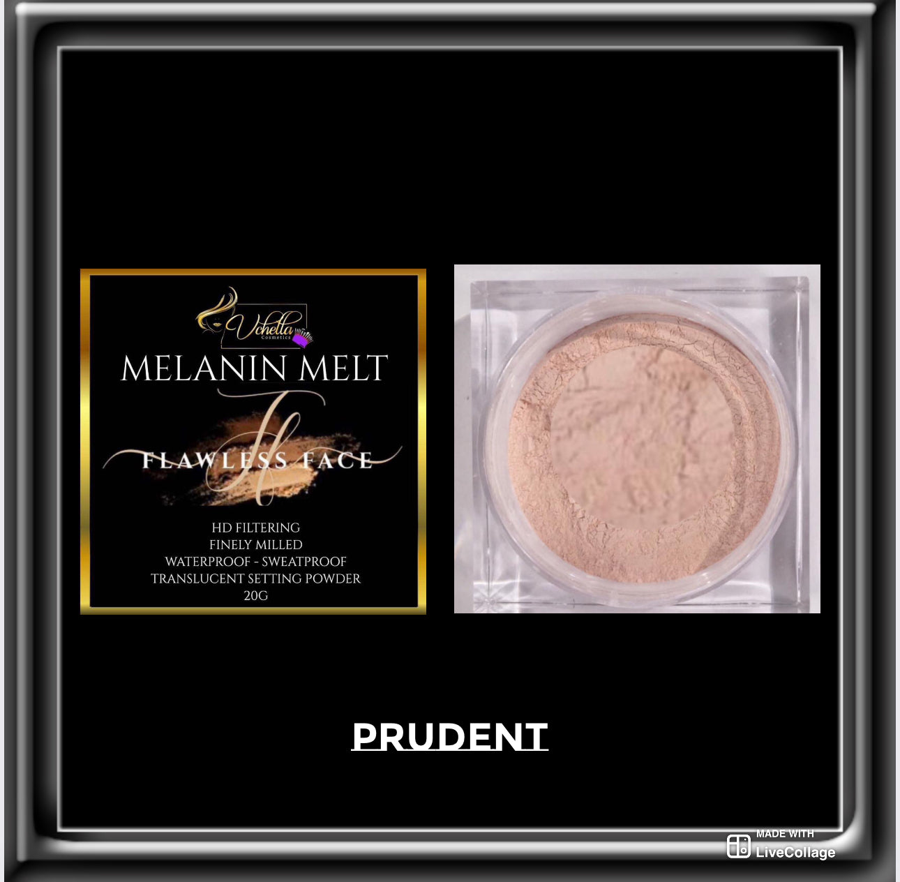 MELANIN MELT HD FILTERING SETTING POWDER