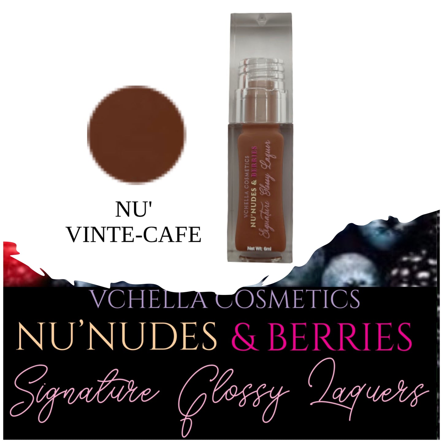NU’ NUDES & BERRIES SIGNATURE GLOSSY LAQUERS