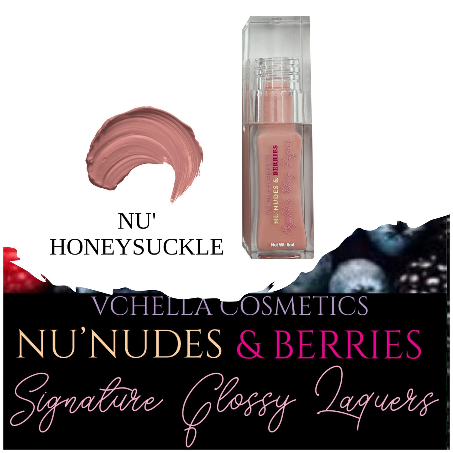 NU’ NUDES & BERRIES SIGNATURE GLOSSY LAQUERS