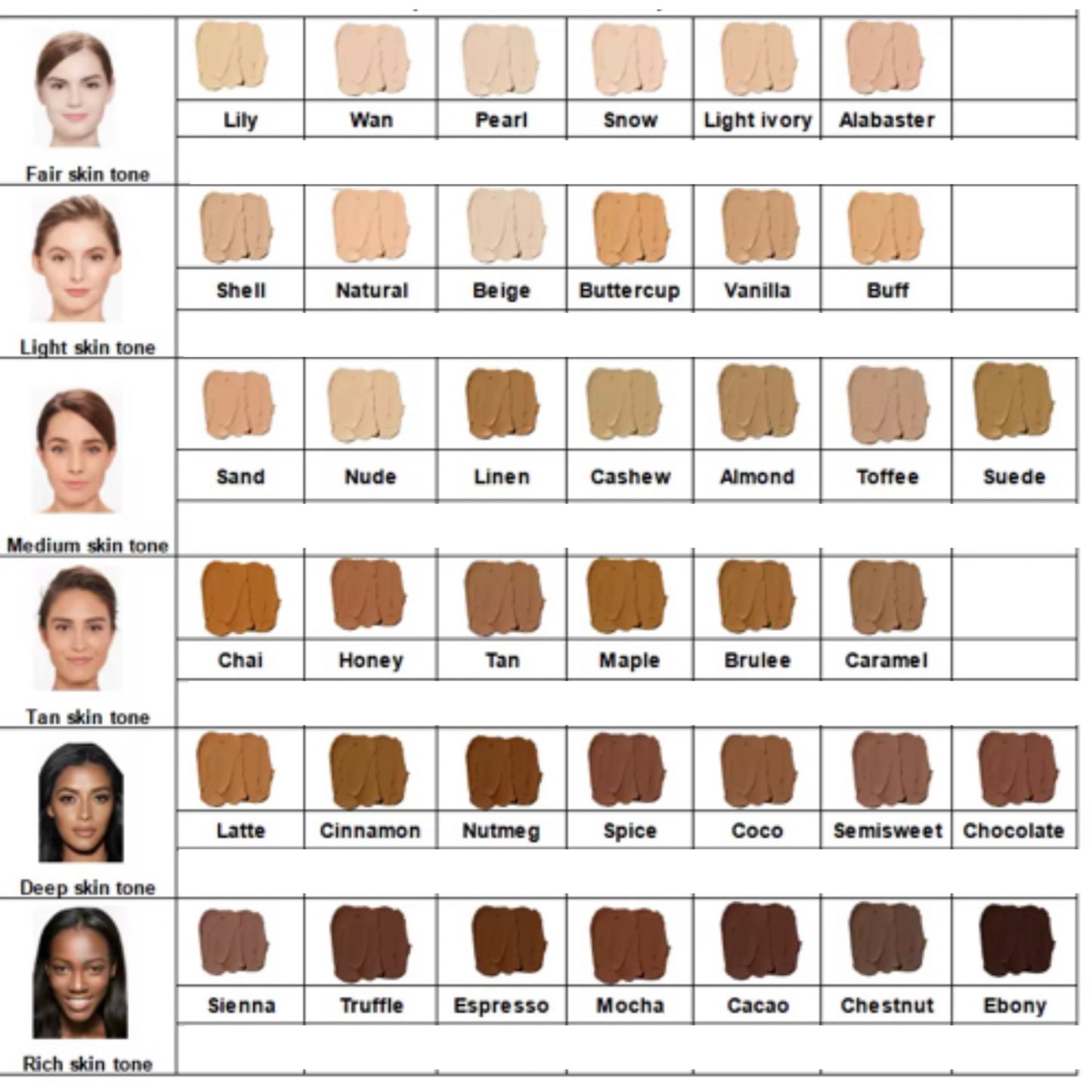 MELANIN VELVET MATTE FOUNDATION (SAMPLES)