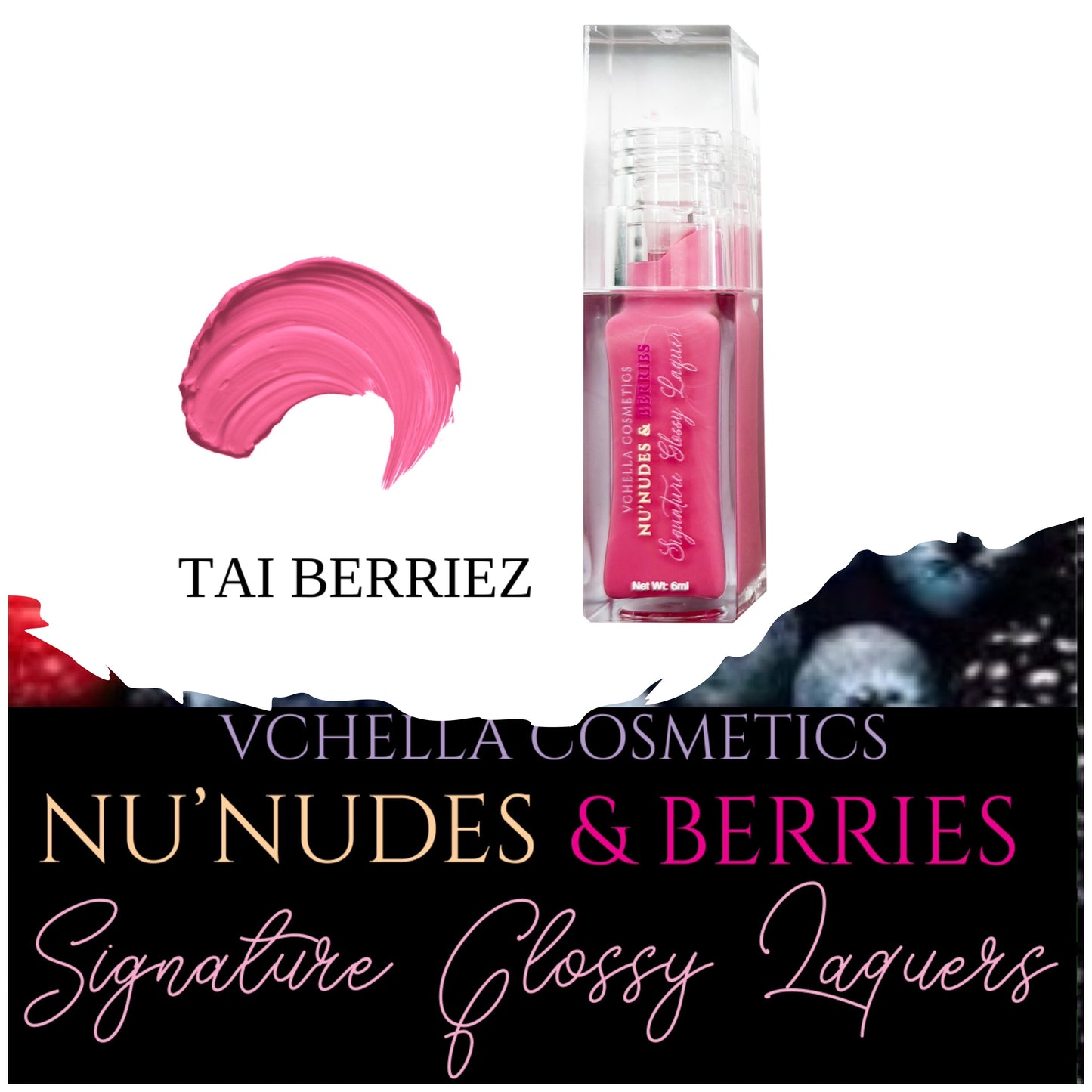 NU’ NUDES & BERRIES SIGNATURE GLOSSY LAQUERS