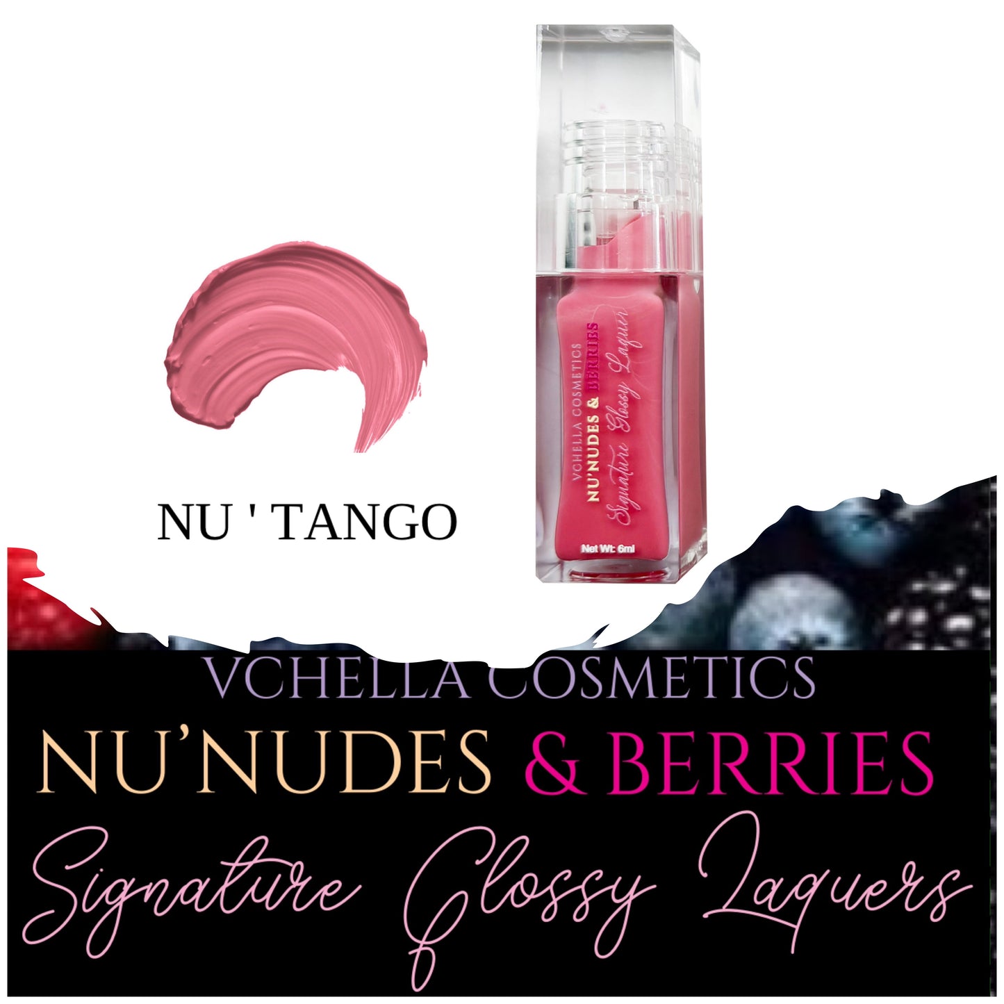 NU’ NUDES & BERRIES SIGNATURE GLOSSY LAQUERS