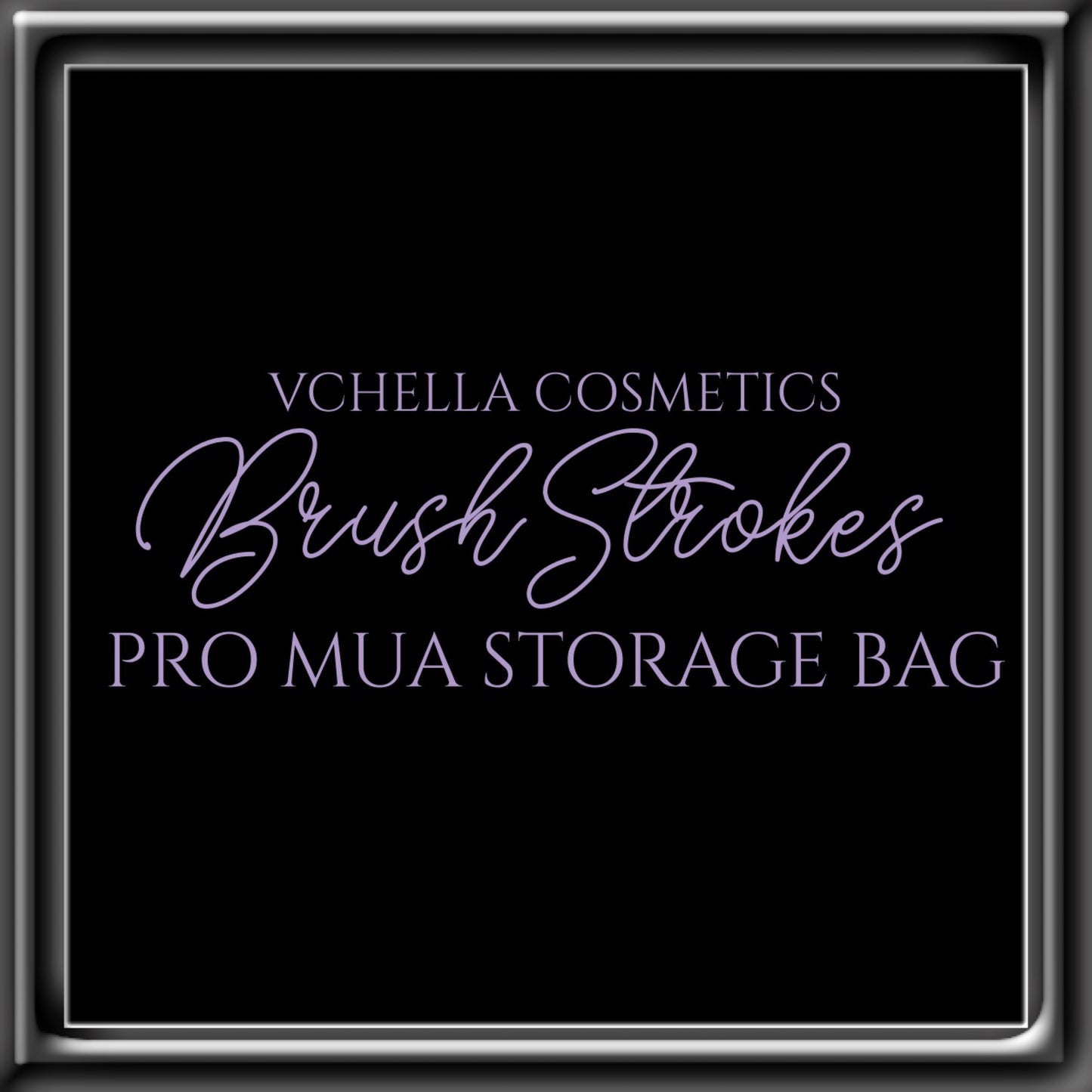 BRUSH STROKES PRO MUA BRUSH STORAGE BAG