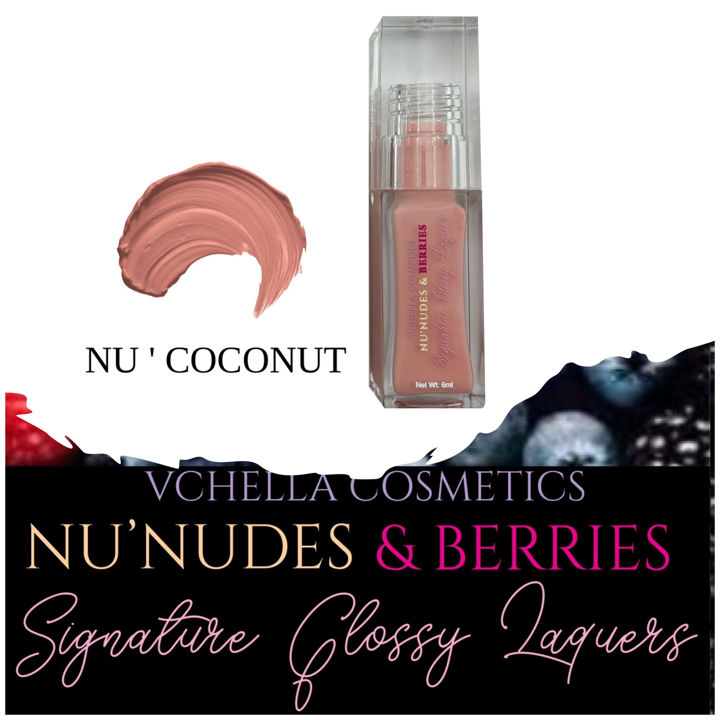 NU’ NUDES & BERRIES SIGNATURE GLOSSY LAQUERS