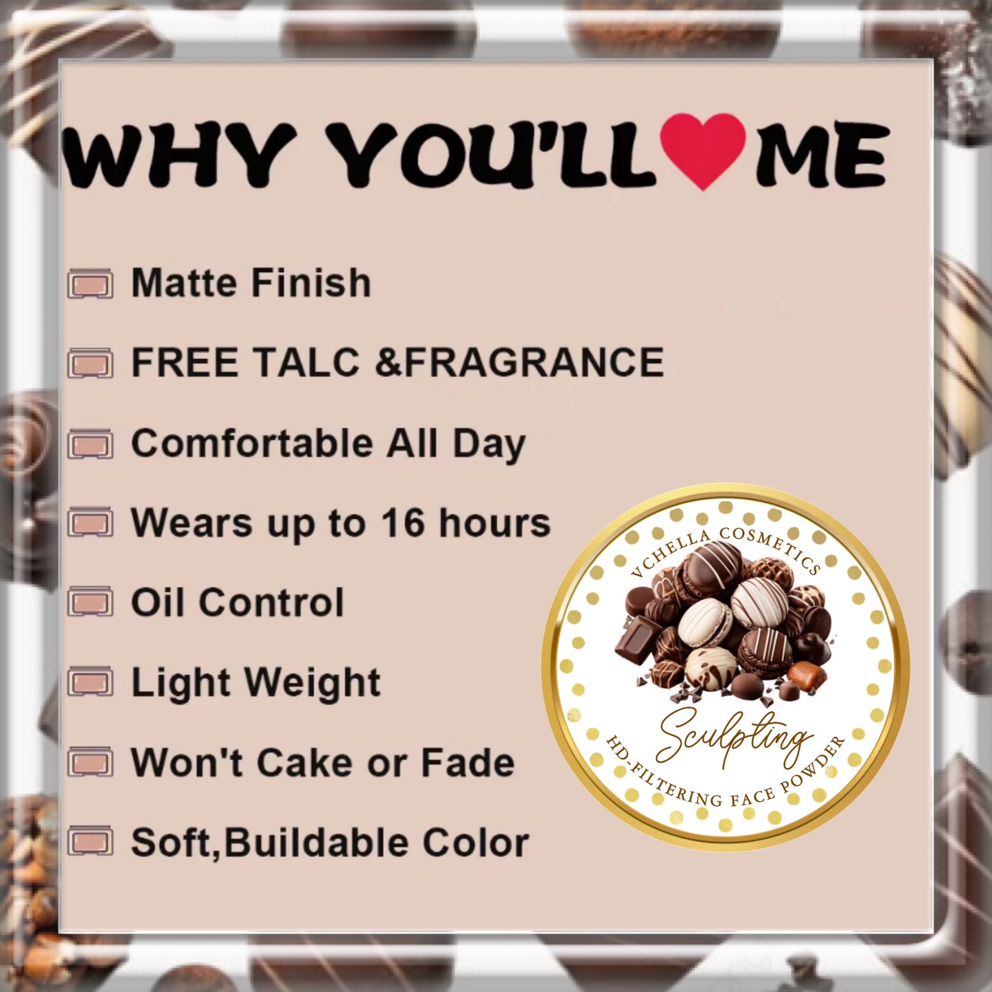 THE CONFECTIONERY SCULPTING HD-FILTERING FACE POWDER