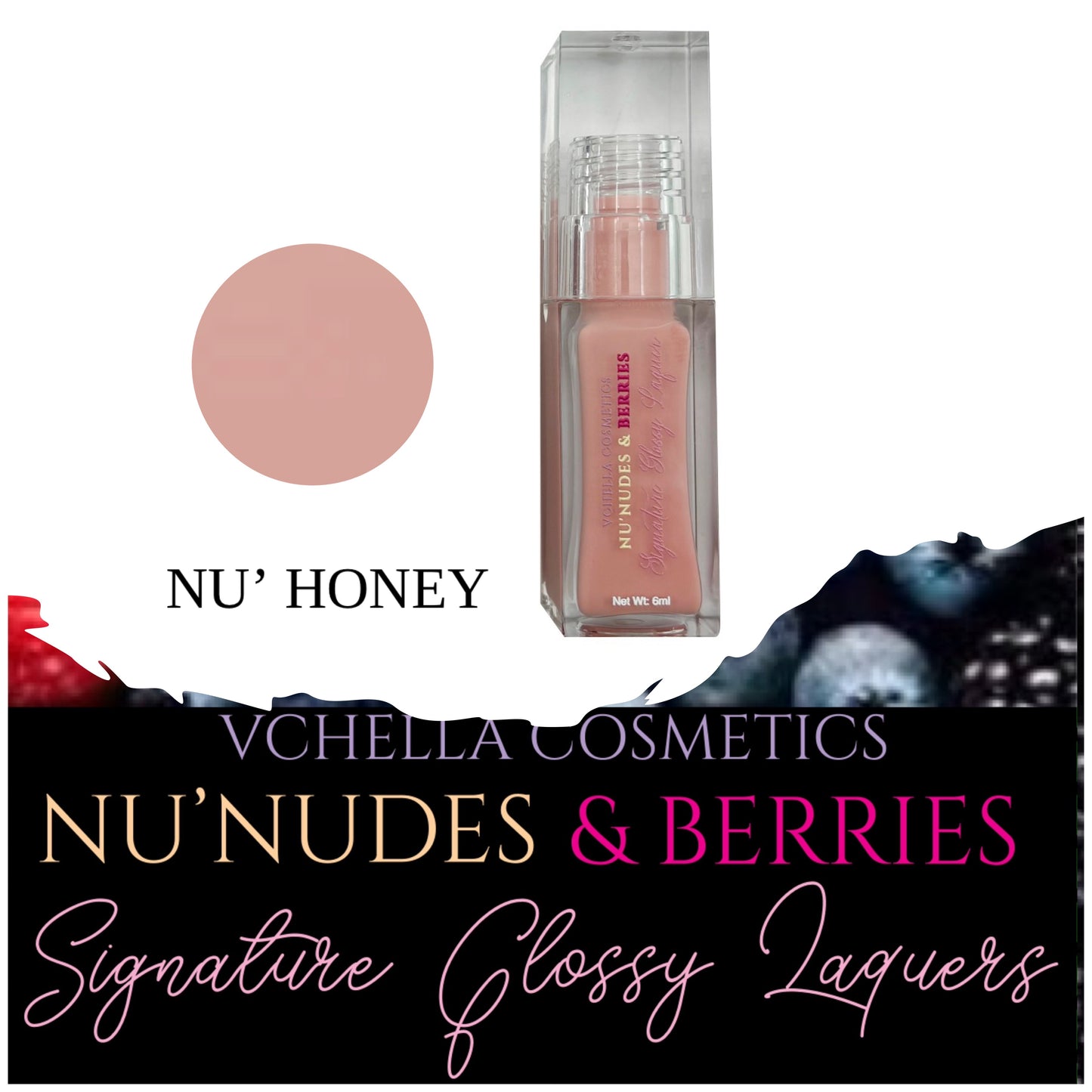 NU’ NUDES & BERRIES SIGNATURE GLOSSY LAQUERS