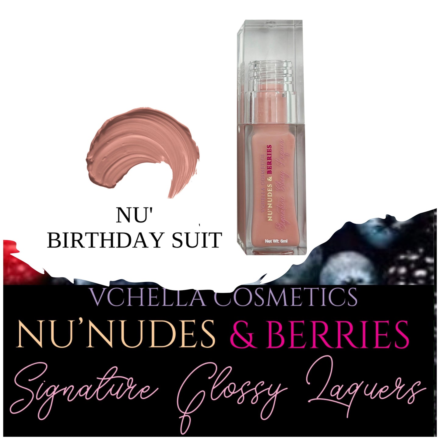 NU’ NUDES & BERRIES SIGNATURE GLOSSY LAQUERS