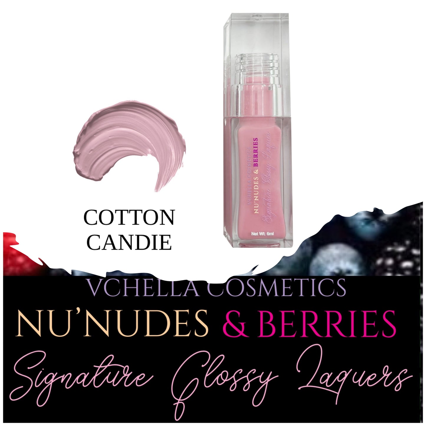 NU’ NUDES & BERRIES SIGNATURE GLOSSY LAQUERS