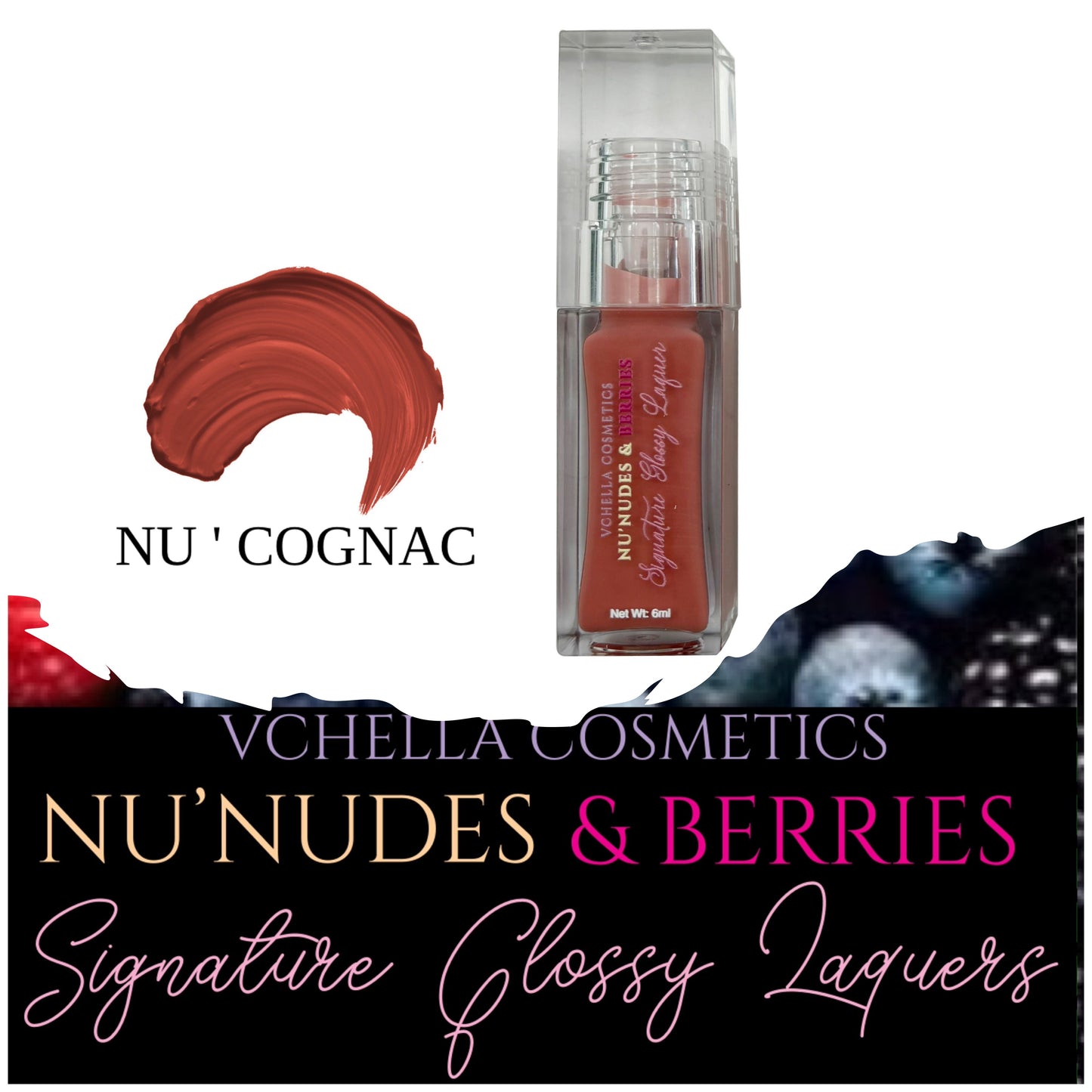 NU’ NUDES & BERRIES SIGNATURE GLOSSY LAQUERS