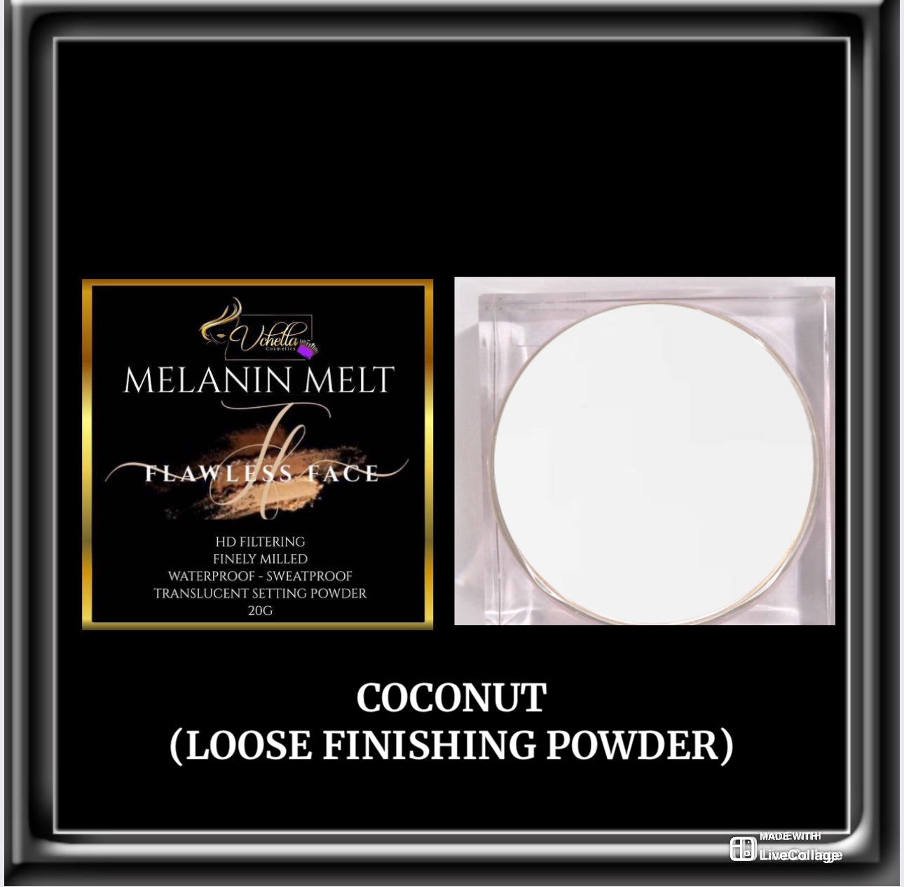 MELANIN MELT HD FILTERING SETTING POWDER