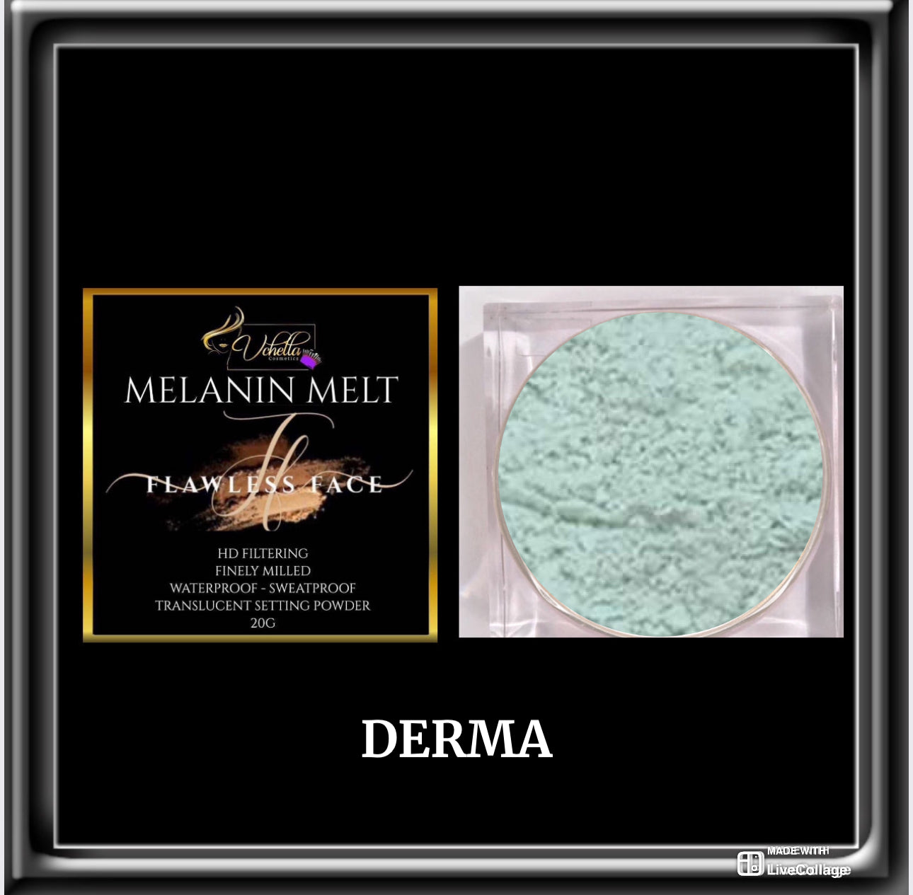 MELANIN MELT HD FILTERING SETTING POWDER