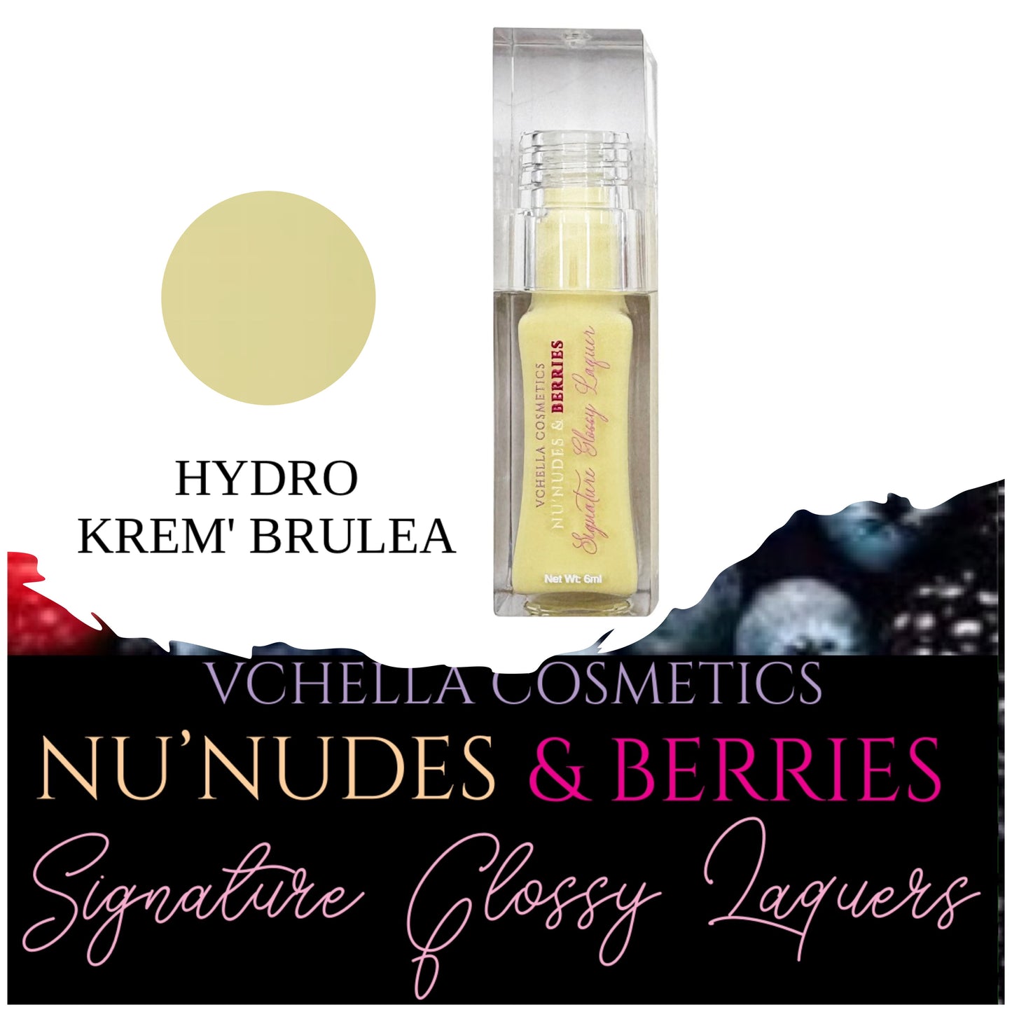 NU’ NUDES & BERRIES SIGNATURE GLOSSY LAQUERS