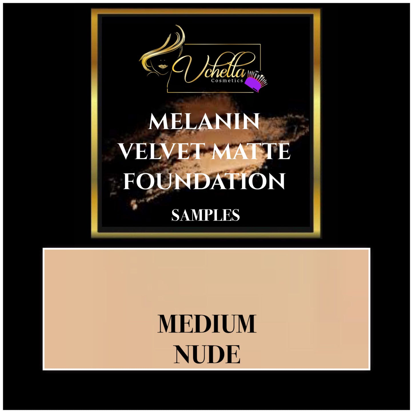 MELANIN VELVET MATTE FOUNDATION (SAMPLES)