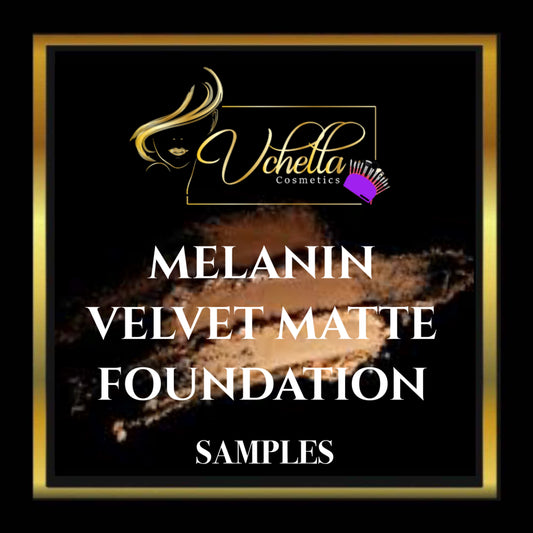 MELANIN VELVET MATTE FOUNDATION (SAMPLES)